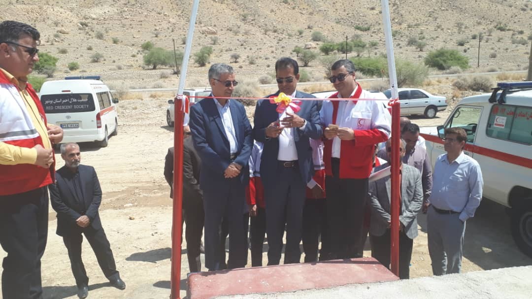 پایگاه امداد ونجات جاده&zwnj;ای روستای دهوک دشتی افتتاح شد