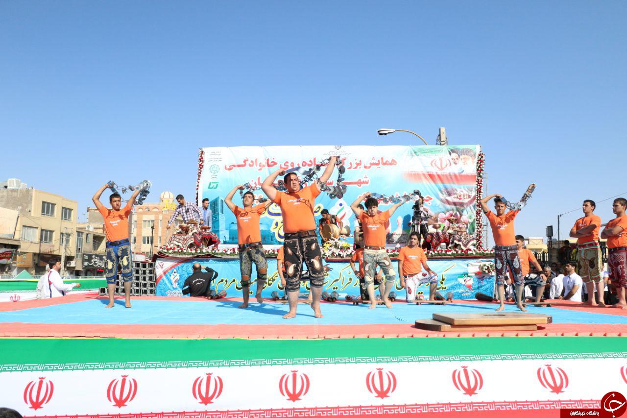 همایش بزرگ پیاده روی خانوادگی در رفسنجان + تصاویر