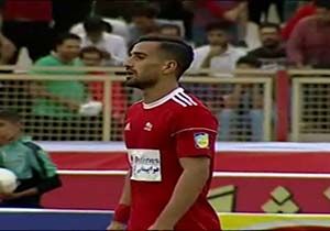 گل اول تراکتور به پرسپولیس + فیلم