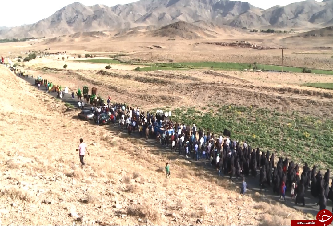 حرکت کاروان نمادین سیدالشهدا در دلیجان