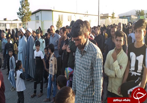 مراسم نمادین کاروان پیاده در شوسف+ تصاویر