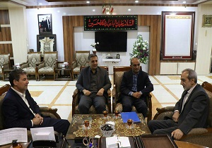 دیدار مشاور اشتغال و خودکفایی کمیته امداد امام خمینی (ره) کشور با استاندار آذربایجان غربی