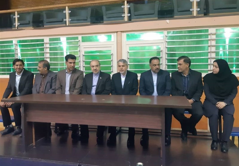 حضور وزیر ورزش و رئیس کمیته ملی المپیک در اردوی تیم ملی هندبال