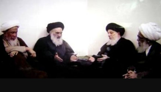 چهار مرجع بزرگ تقلید در عراق چه زمانی و چرا دور هم جمع شدند؟ + تصویر
