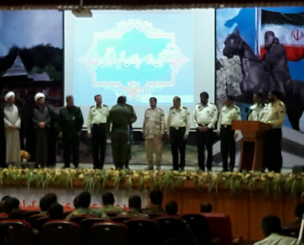 تجلیل از سربازان نمونه ناجای گیلان