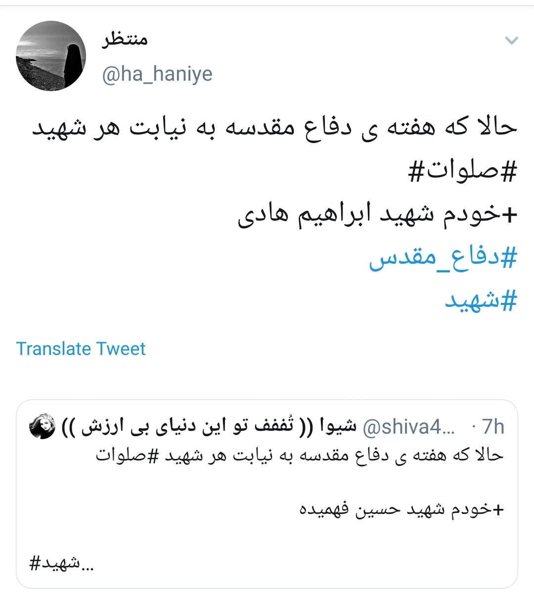 #دفاع_مقدس /&rlm;یادمان باشد که ما خون داده ایم یک بیابان مرد مجنون&zwnj;داده ایم +تصاویر