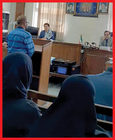 اشک پشیمانی آدم کش اجیر شده در دادگاه