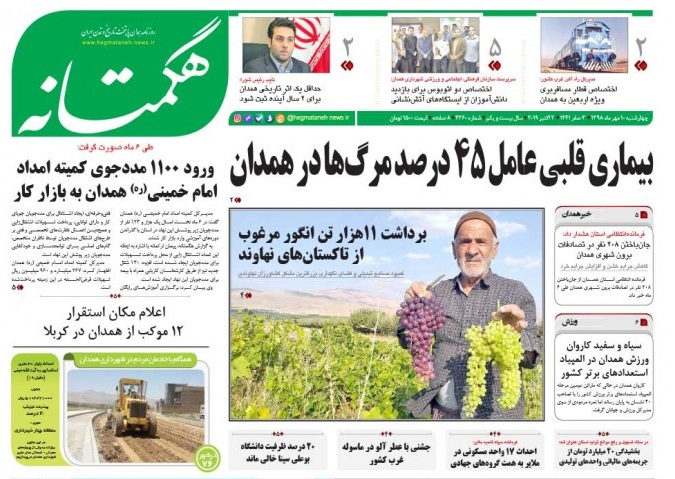 عابرانی که سهمی از معابر ندارند/ همدان چهارمین استان پیر ایران
