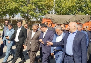 بهره برداری از طرح توسعه واحد تولید ورق‌های فولادی در قزوین
