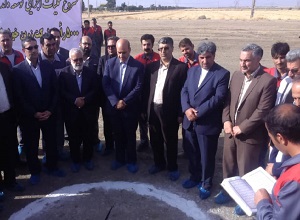 کلنگ زنی دامداری ۵ هزار راسی در اراک