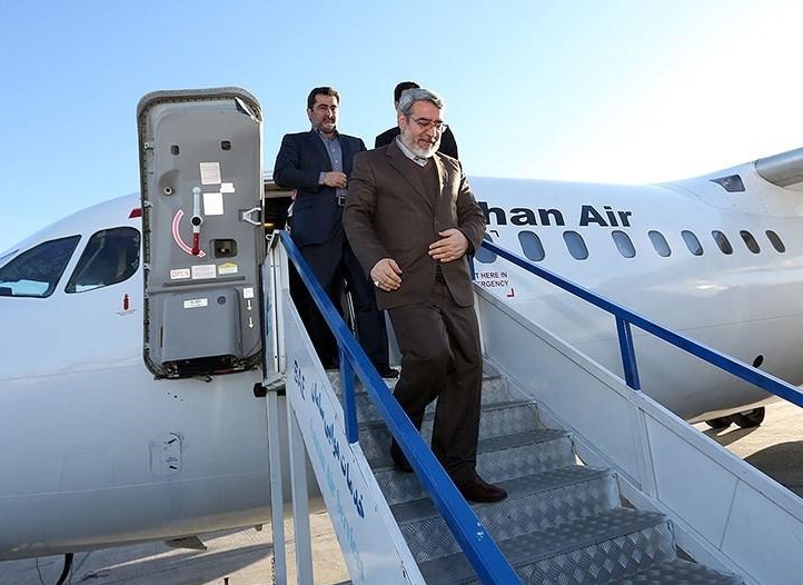 وزیر کشور عازم شیراز شد