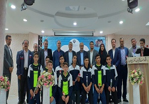 تجلیل از نخبگان ورزشی مدارس آذربایجان شرقی