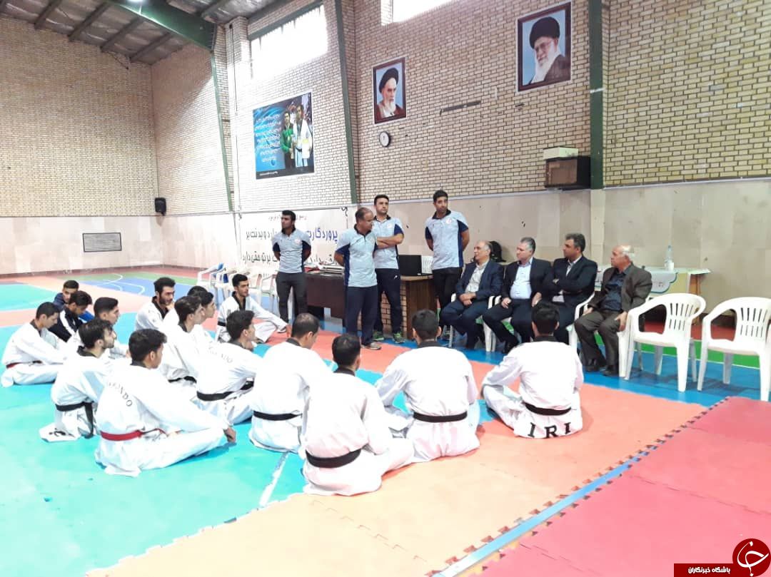 تکواندوکاران کرمانی در اردوی آماده سازی + تصاویر