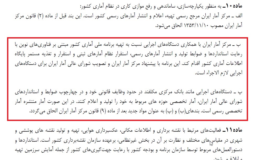 پایان موازی کاری در آماردهی بانک مرکزی و مرکز آمار کجاست؟/ تعریف اسناد بالا دستی از نظام آماری و متولی آن