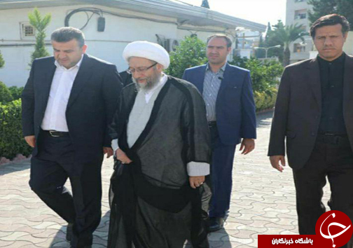 رییس مجمع تشخیص مصلحت نظام وارد مازندران شد.