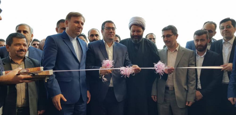 افتتاح طرح توسعه شرکت نئوپان فومنات با حضور وزیر صمت