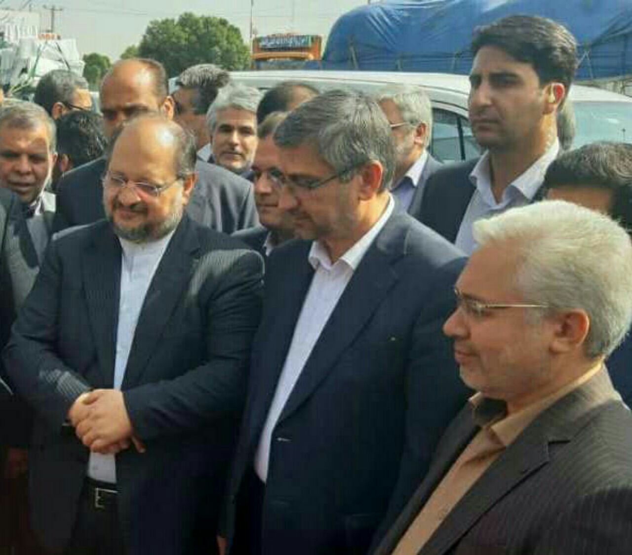 ورود وزیر تعاون، کار و رفاه اجتماعی به همدان