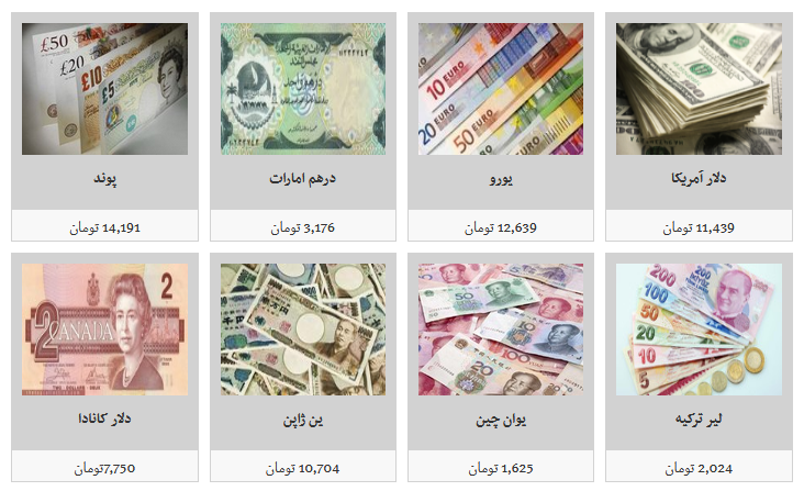 جدیدترین نرخ ارز در صرافی&zwnj;های مجاز/ دلار ۱۱ هزار و ۴۳۹ تومان