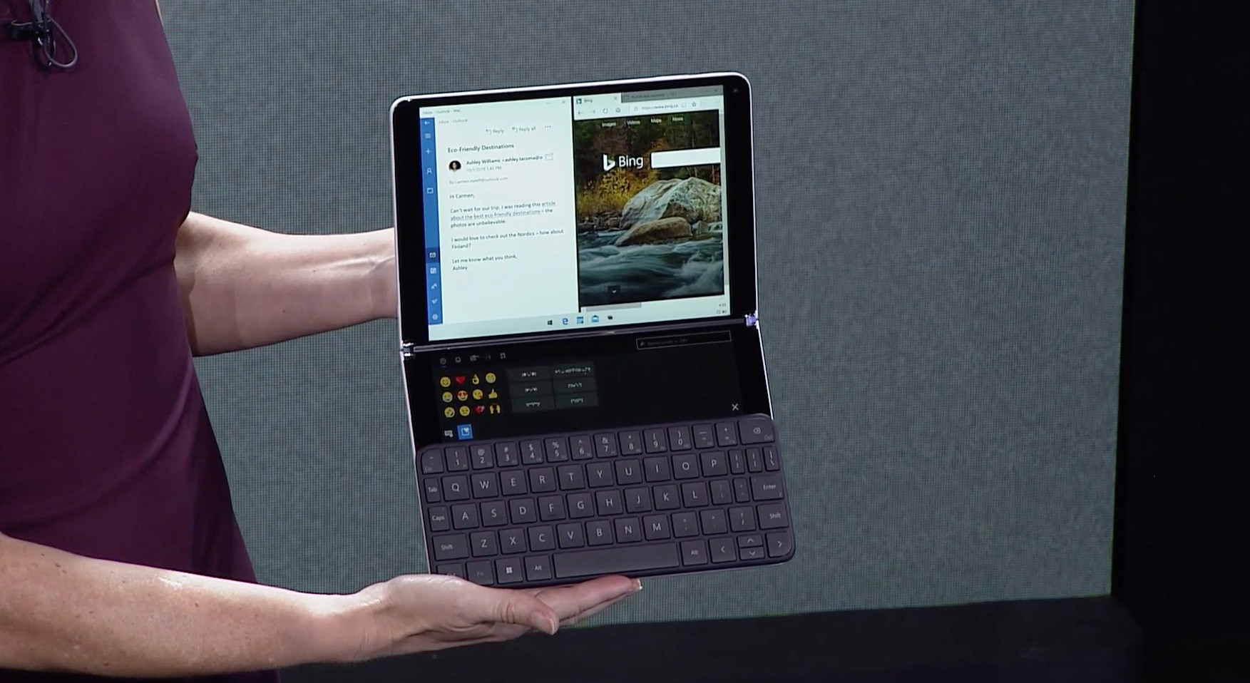رونمایی از Microsoft Neo با دو پنل السیدی ۹ اینچی با کیفیت + تصویر رونمایی از Microsoft Neo با دو پنل السیدی ۹ اینچی با کیفیت + تصویر