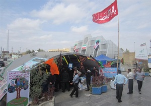 موکب پایانه مرزی بیله سوار برای استقبال از زائران اربعین فعالیت خود را آغاز کرد