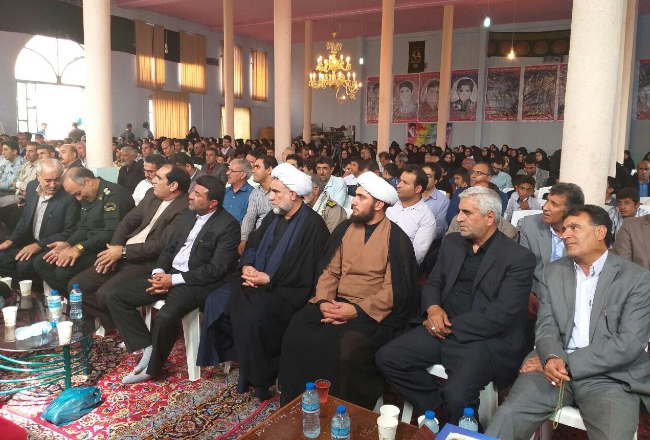 نخستین یادواره ۵۶ شهید بخش هلیلان برگزار گردید