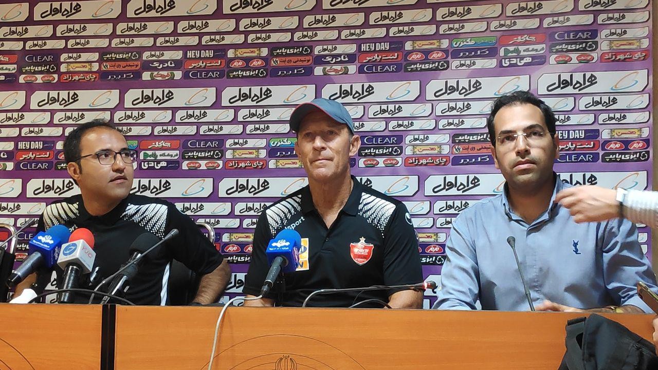 نشست خبری کالدرون و گل&zwnj;محمدی لغو شد
