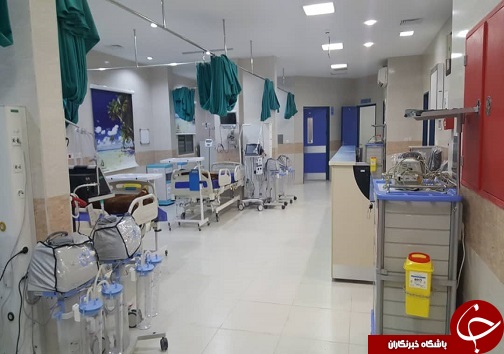 بخش ICU بیمارستان شهدای نفت دشت آزادگان افتتاح شد