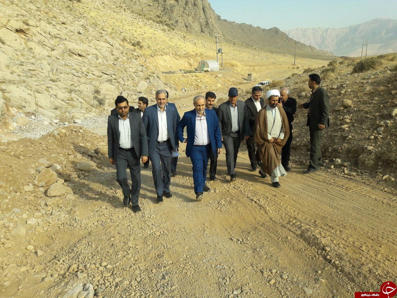 بازدید رئیس سازمان جنگل&zwnj;ها مراتع و آبخیزداری کشور از پروژه های ابخیز داری کرمانشاه