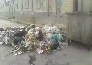 بی‌توجهی به جمع‌آوری زباله‌ها در زاهدان + فیلم