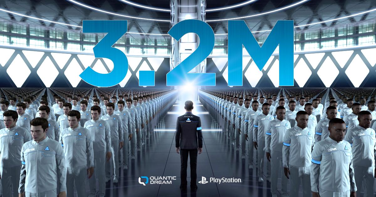 فروش نسبتا بالای بازی Detroit: Become Human فروش نسبتا بالای بازی Detroit: Become Human