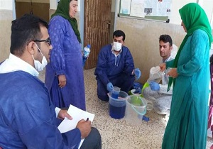 طرح واکسیناسیون طیور علیه بیماری نیوکاسل در روستای مسن