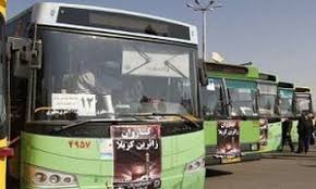 ۱۰۵ دستگاه ناوگان عمومی زائران اربعین را جابه جا می‌کند