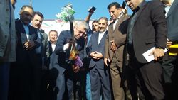 افتتاح پست برق ۵۰ مگاوات چرام با حضور وزیر نیرو