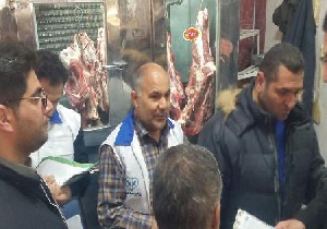 امحاء بیش از ۲ هزار و ۵۰۰ کیلو انواع فرآورده خامی دامی در مهاباد