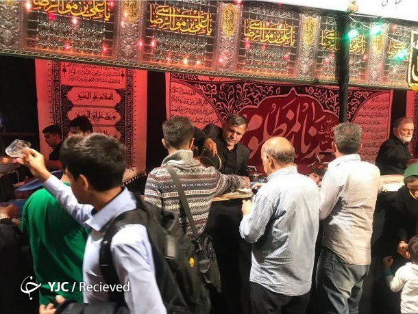 موکب شهدای موتلفه برای دومین بار در دهه اول صفر برپا شد