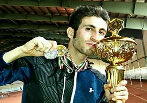 پای دو و میدانی کار چهارمحالی به رقابت‌های جهانی باز شد