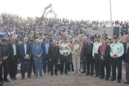 برگزاری مسابقات  کشتی با چوخه در مشهد