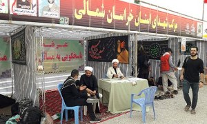 آغاز فعالیت موکب شهدای خراسان شمالی در مرز مهران