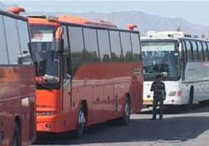 جابجایی زائرین اربعین حسینی با ۵۴۰ دستگاه اتوبوس
