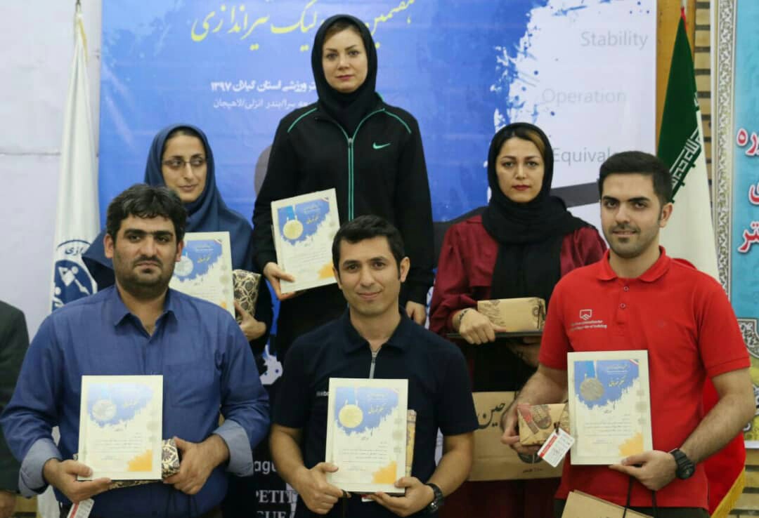 معرفی تیراندازان برتر رقابت های لیگ تیراندازی