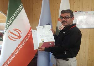 رئیس هیئت تکواندو مهاباد حکم مربیگری درجه ۳ بین المللی را کسب کرد