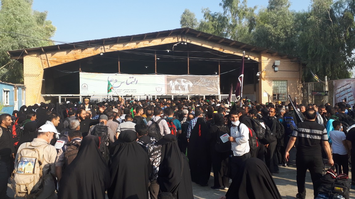موج زائران در مرز مهران به روایت تصویر