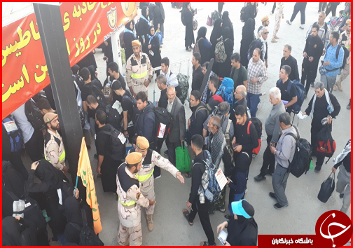 با زائران در مرز مهران؛ تردد بیش از ۱۲۲ هزار نفر از مرز + عکس