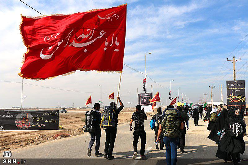 نام نویسی ۱۶۵ دانشجوی دانشگاه بوعلی برای شرکت در پیاده روی اربعین