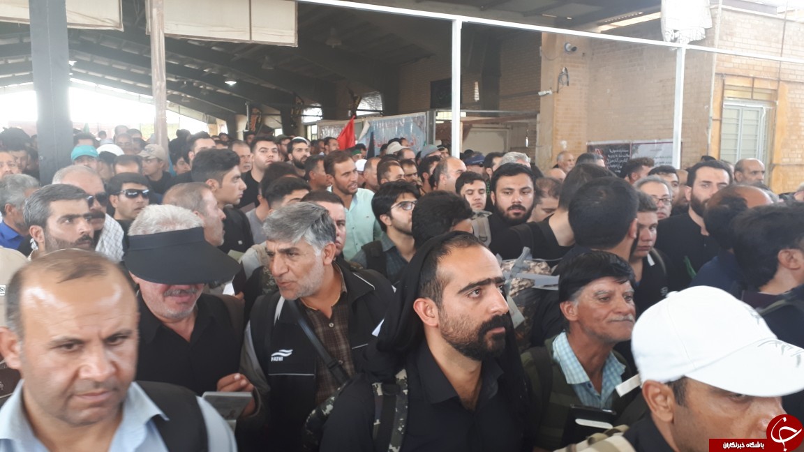 موج زائران در مرز مهران به روایت تصویر
