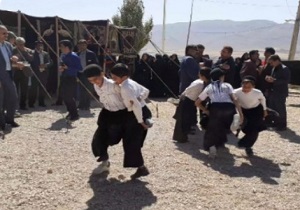 برگزاری جشنواره بازی‌های بومی و محلی در روستای امام قیس