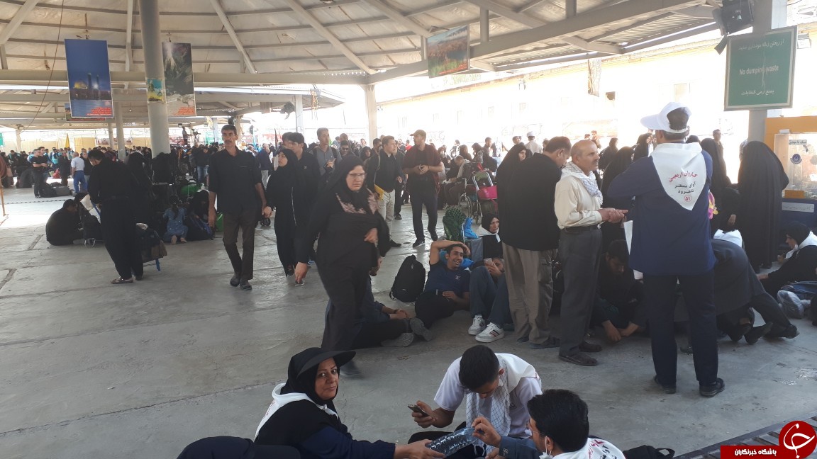 موج زائران در مرز مهران به روایت تصویر