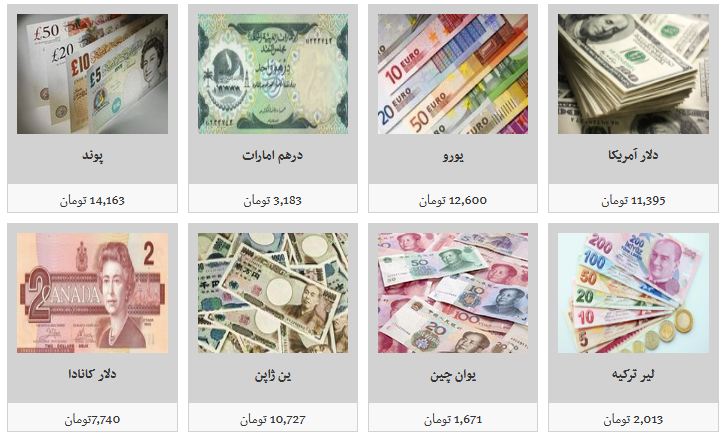 جدیدترین قیمت ارز در بازار آزاد/ دلار ۱۱ هزار و  تومان