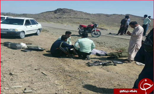 واژگونی خودروی نیروی انتظامی  شهرستان مهرستان