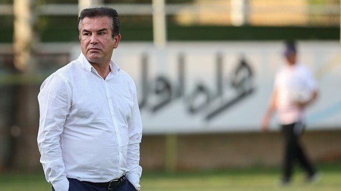 حضور فرشید باقری در تمرین استقلال